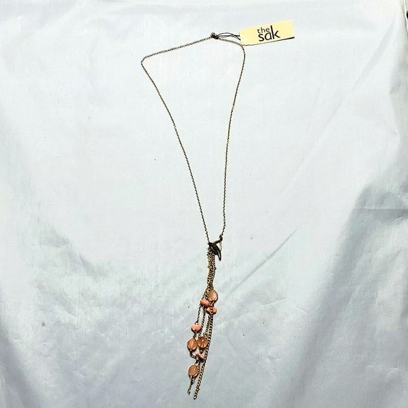 The sak goldtone lariat necklace - Picture 3 of 4